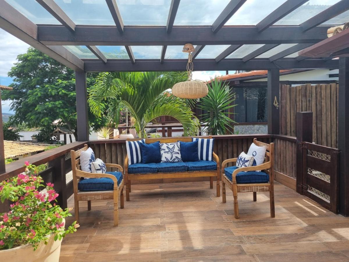 Casa Aprazivel No Alto De Buzios Villa Exteriör bild